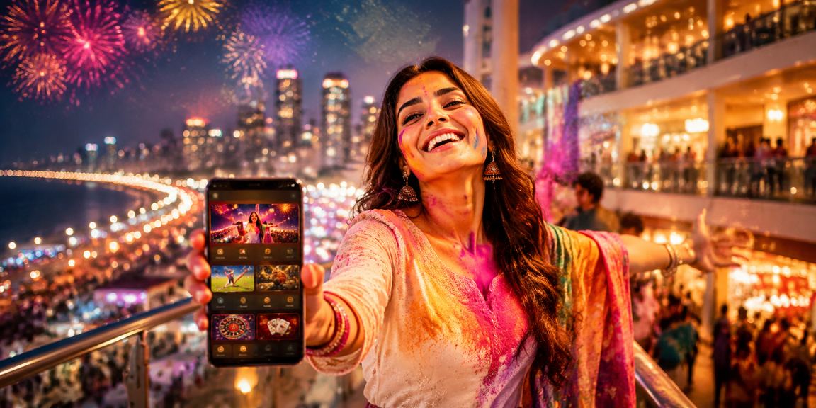 Live casino interface on mobile in Mumbai